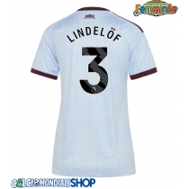Maglie da calcio Aston Villa Victor Lindelof #3 Terza Maglia Femminile 2026-27 Manica Corta